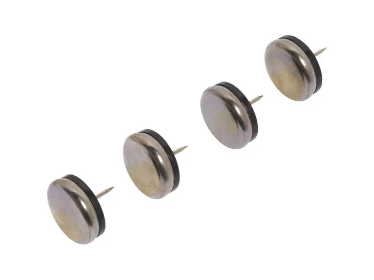 Metallgleiter mit Stift Ø 30 mm 4 Stück* Stifte