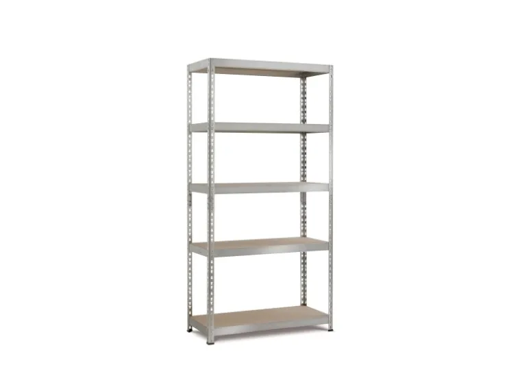 Metall-Schwerlast-Steckregal Verzinkt 180 cm x 90 cm x 40 cm* Schwerlastregal