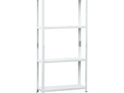Metall-Steckregal MEDIUM Pulverbeschichtet 150 cm x 75 cm x 30 cm