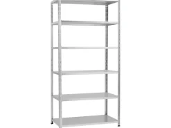 Metall-Steckregal Verzinkt 203 cm x 100 cm x 50 cm