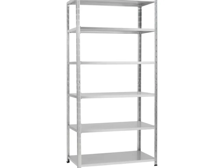 Metall-Steckregal Verzinkt 203 cm x 100 cm x 50 cm