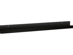 Metall-Wandregal Bix 80 cm x 9 cm x 6 cm Schwarz