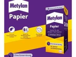 Metylan Tapetenkleister Papier 125 g Paket Transparent* Bastelkleber