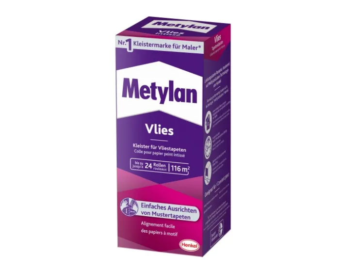 Metylan Tapetenkleister Vlies Kleister für Vliestapeten 720g