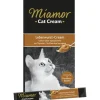 Miamor Katzen-Snack Cat Snack Leberwurst-Cream 6 x 15 g* Katzenbedarf