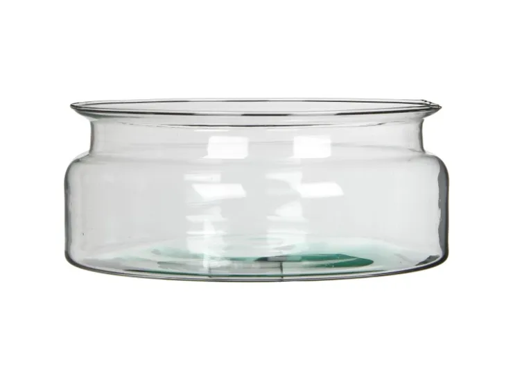 Mica Decorations Glasschüssel Mathew 10 cm x Ø 24 cm Transparent
