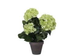 Mica Decorations Kunstpflanze Hortensien im Blumentopf Stan 40 cm cm x Ø 35 cm G* Kunstpflanzen