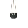 MICA Decorations Resa Hängetopf Dunkelgrau H 11,5 cm x Ø 13,5 cm* Geschenkartikel