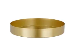 Mica Decorations Tablett Passo 3,5 cm x Ø 23,5 cm Gold* Vasen