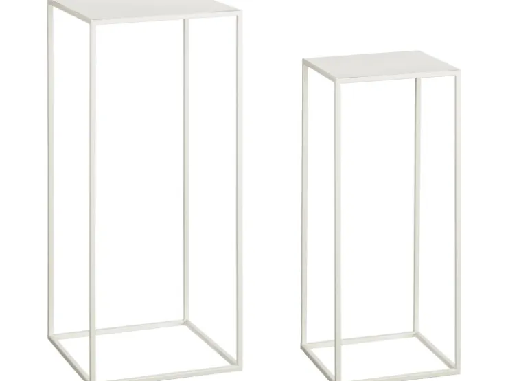Mica Decorations Tisch Quinty Offwhite 30 cm x 30 cm x 70 cm* Tische