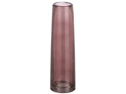 Mica Decorations Vase Glas Xandra 23,5 cm x Ø 7 cm Dunkelbraun* Kunstpflanzen|Vasen