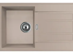 Miló Einbauspüle Granitverbundstoff Piatto 78 Sandbeige* Schränke
