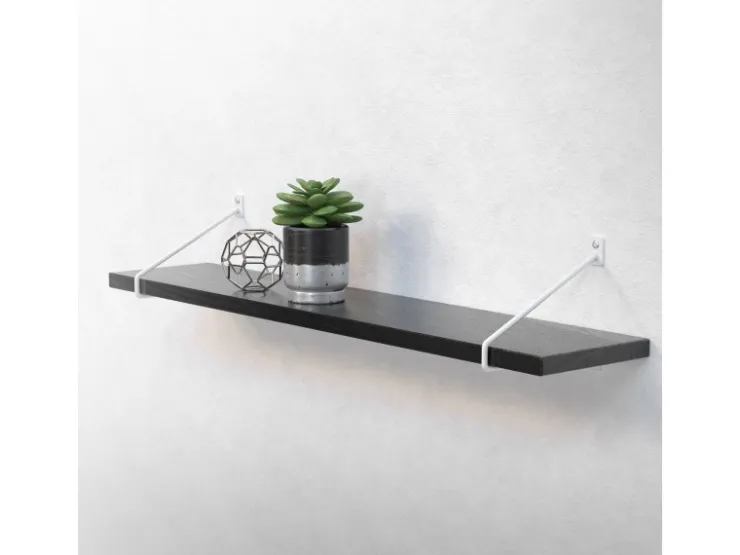 ML-Design 4 Stück Regalhalterung 220 mm aus Stahl Haarnadel Schwebe Hairpin