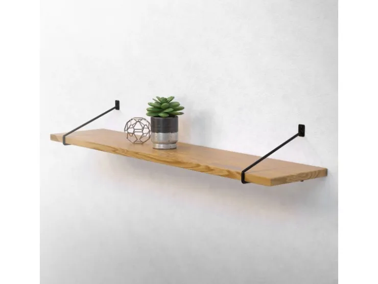 ML-Design 2 Stück Regalhalterung 265 mm aus Stahl Haarnadel Regalwinkel