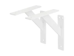 ML-Design 2 Stück Regalhalterung 180x180mm Aluminium Schwebende Regalwinkel* Schweberegale