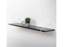 ML-Design 2 Stück Regalhalterung 265 mm aus Stahl Haarnadel Regalwinkel