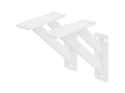 ML-Design 2 Stück Regalhalterung 12x12 cm Aluminium Schwebende Regalwinkel* Schweberegale