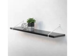 ML-Design 2 Stück Regalhalterung 220 mm aus Stahl Haarnadel Regalwinkel