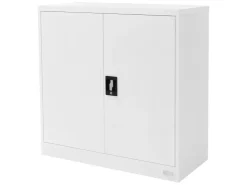 ML-Design Aktenschrank Abschließbar 90x40x90 cm Stahl mit 2 Türen* Schränke