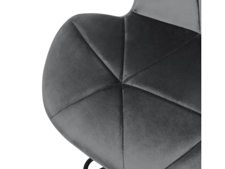 ML-Design Barhocker 2Er Set aus Samt Grau Gepolsterter Barstuhl mit Fußstütze* Hocker