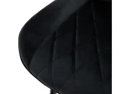ML-Design 6Er Set Esszimmerstühle Esszimmerstuhl mit Rücken- Armlehnen Schwarz* Stühle