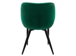 ML-Design Esszimmerstühle 2er Set Dunkelgrün aus Dickem Samtstoff* Stühle