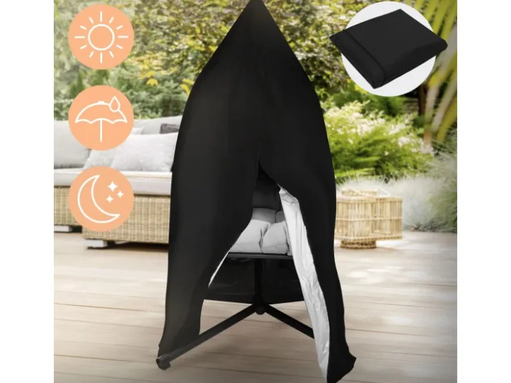 ML-Design Hängesessel Abdeckung mit Reißverschluss und Kordelzug 190x115 cm* Sessel