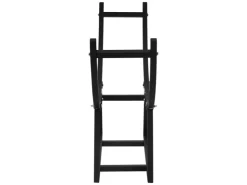 ML-Design Kaminholzregal 55 x 94 x 21 cm Schwarz Metall Innen/Außen U-förmiges* Regale Schwarz