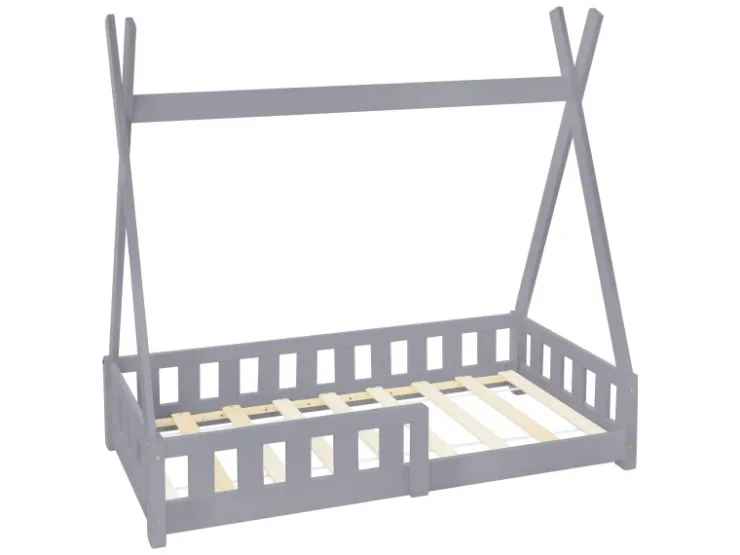 ML-Design Kinderbett Tipi 70x140 cm Rausfallschutz Lattenrost* Betten|Bettwäsche