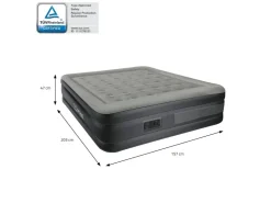 ML-Design Luftmatratze für 2 Personen 203x157x47 cm Selbstaufblasend