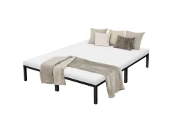 ML-Design Metallbett 160x200 cm Stahlrahmen mit Lattenrost Bettgestell* Betten