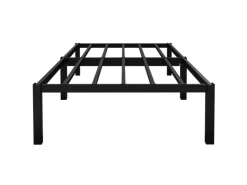 ML-Design Metallbett 90x200cm auf Stahlrahmen mit Lattenrost Bettgestell