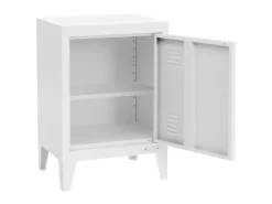 ML-Design Nachttisch in 40x30x58 cm aus Stahl Industriedesign