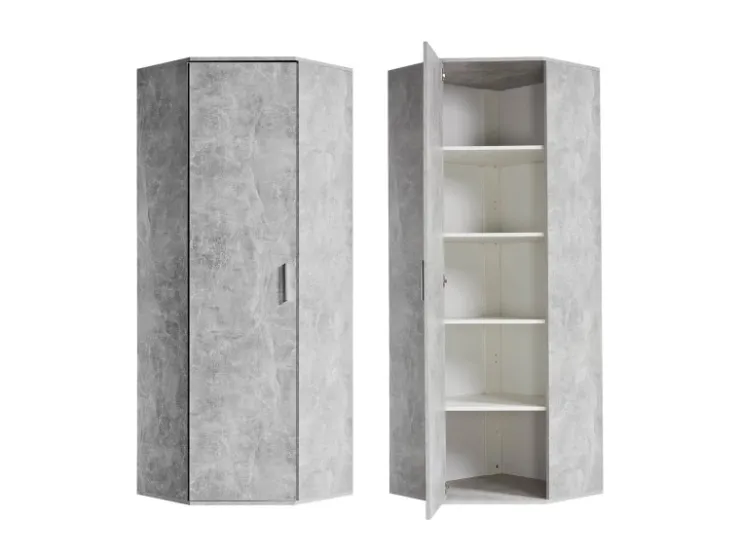 mokebo Eckschrank in Der Lange Schrank Aufbewahrungsschrank oder Mehrzweckschrank
