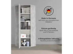 mokebo Eckschrank in Der Lange Schrank Aufbewahrungsschrank oder Mehrzweckschrank
