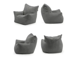 mokebo Kindersessel aus Cord Der Pausenheld Sitzsack Kinder Kindersitzsack in