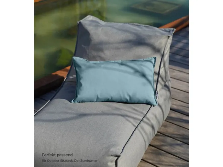 mokebo Outdoor Kissenbezug Das Ruhepolster 50x30cm Sofakissen Hülle in Grün* Kissenbezüge