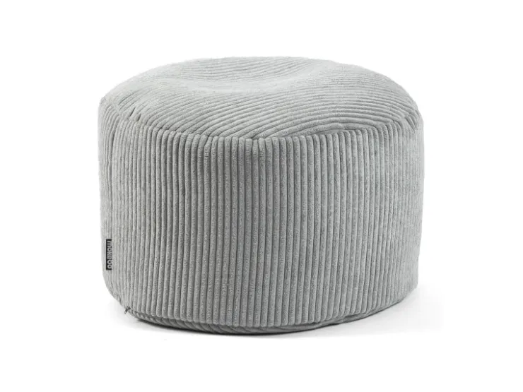 mokebo Pouf oder Sitzhocker aus Cord Der Faule Lenz Fußhocker in mit EPS-Perlen Füllung* Hocker