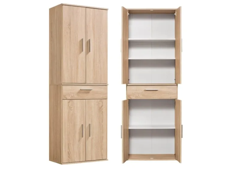 mokebo Schrank in Braun Der Praktische Mehrzweckschrank oder Aufbewahrungsschrank* Kommode