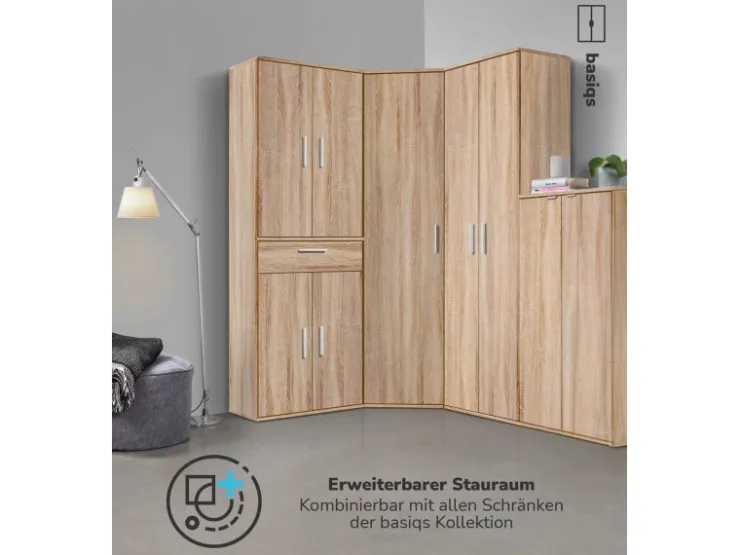 mokebo Schrank in Braun Der Praktische Mehrzweckschrank oder Aufbewahrungsschrank* Kommode