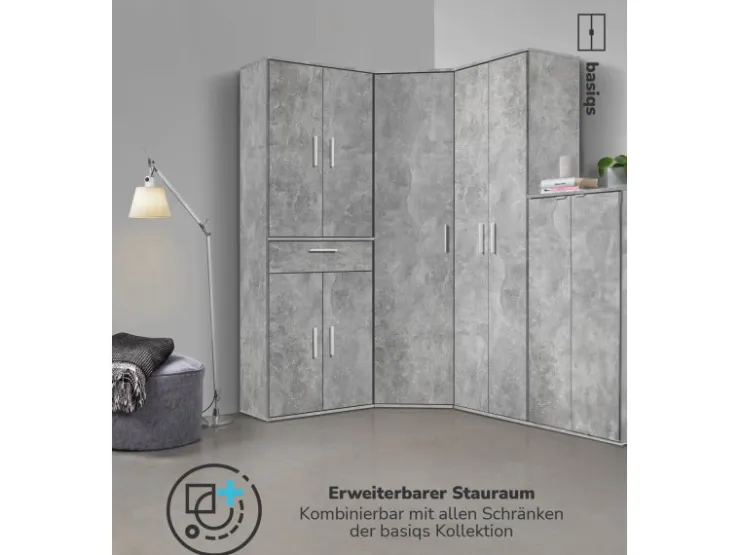 mokebo Schrank in Der Lange Mehrzweckschrank Allzweckschrank oder Aufbewahrungsschrank