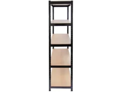 Monstershop 3 x Monster Racking T-Rax 90cm Lagerregal Schwarz