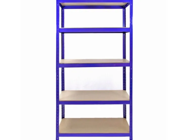 Monstershop 3 x Monster Racking T-Rax 90cm Lagerregal Blau mit Gratis Gummihammer