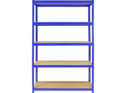 Monstershop 3 x T-Rax Lagerregal 180cm x 120cm x 45cm Blau