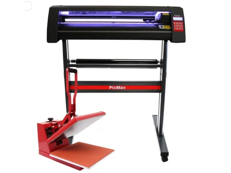 Monstershop 720mm LED Schneideplotter Inklusive 38cm Transferpresse & Software* Bastelzubehör