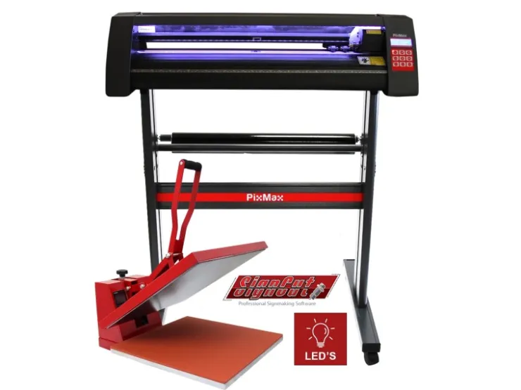 Monstershop 720mm LED Schneideplotter 50cm Transferpresse & Software* Bastelzubehör