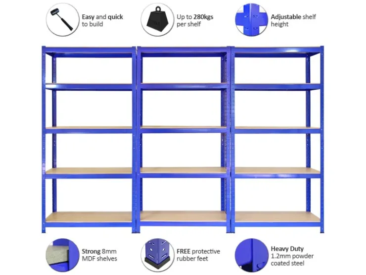 Monstershop Monster Racking T-Rax 90cm Lagerregal Blau* Regalsysteme