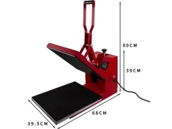Monstershop Transferpresse 38 x 38cm & 360mm Vinyl-Schneideplotter im Set* Bastelzubehör