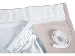 Moondream Wärmeschützender Futterstoff Silber 240 cm x 135 cm