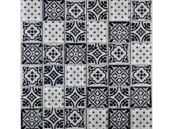 Mosaik Glas Retro Indigo 30 cm x 30 cm